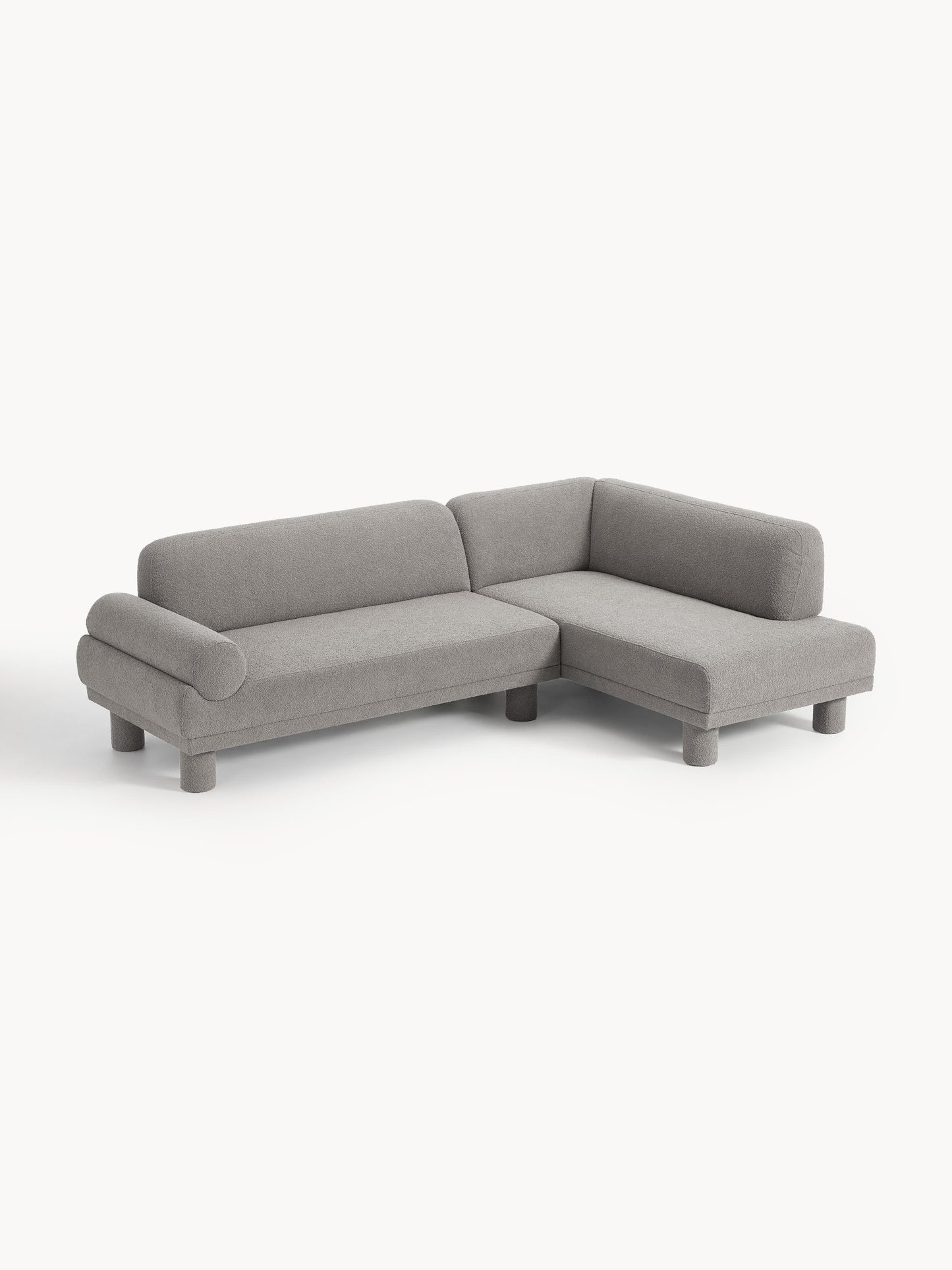 Bouclé-Ecksofa Lilo