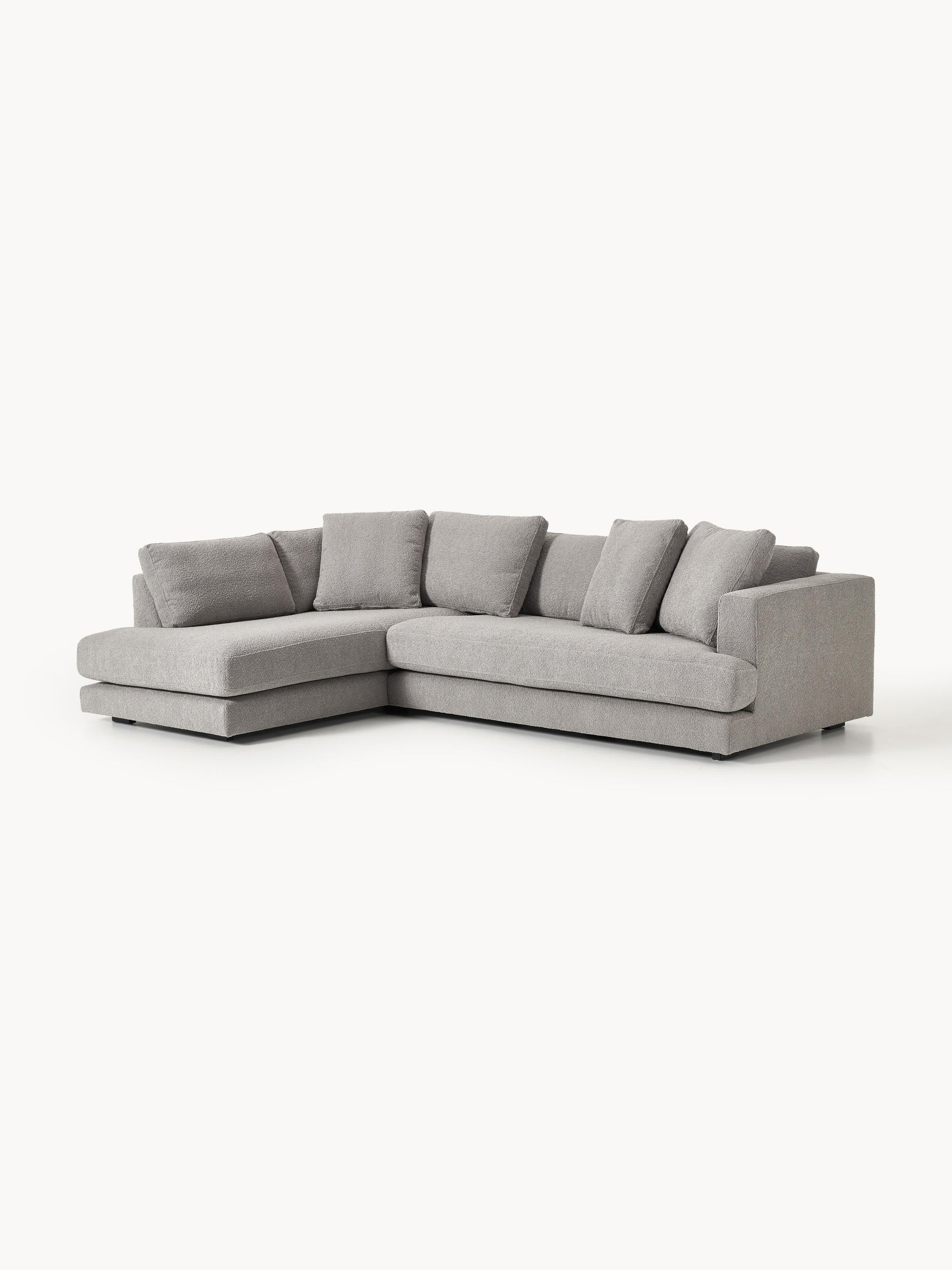 Bouclé-Ecksofa Tribeca