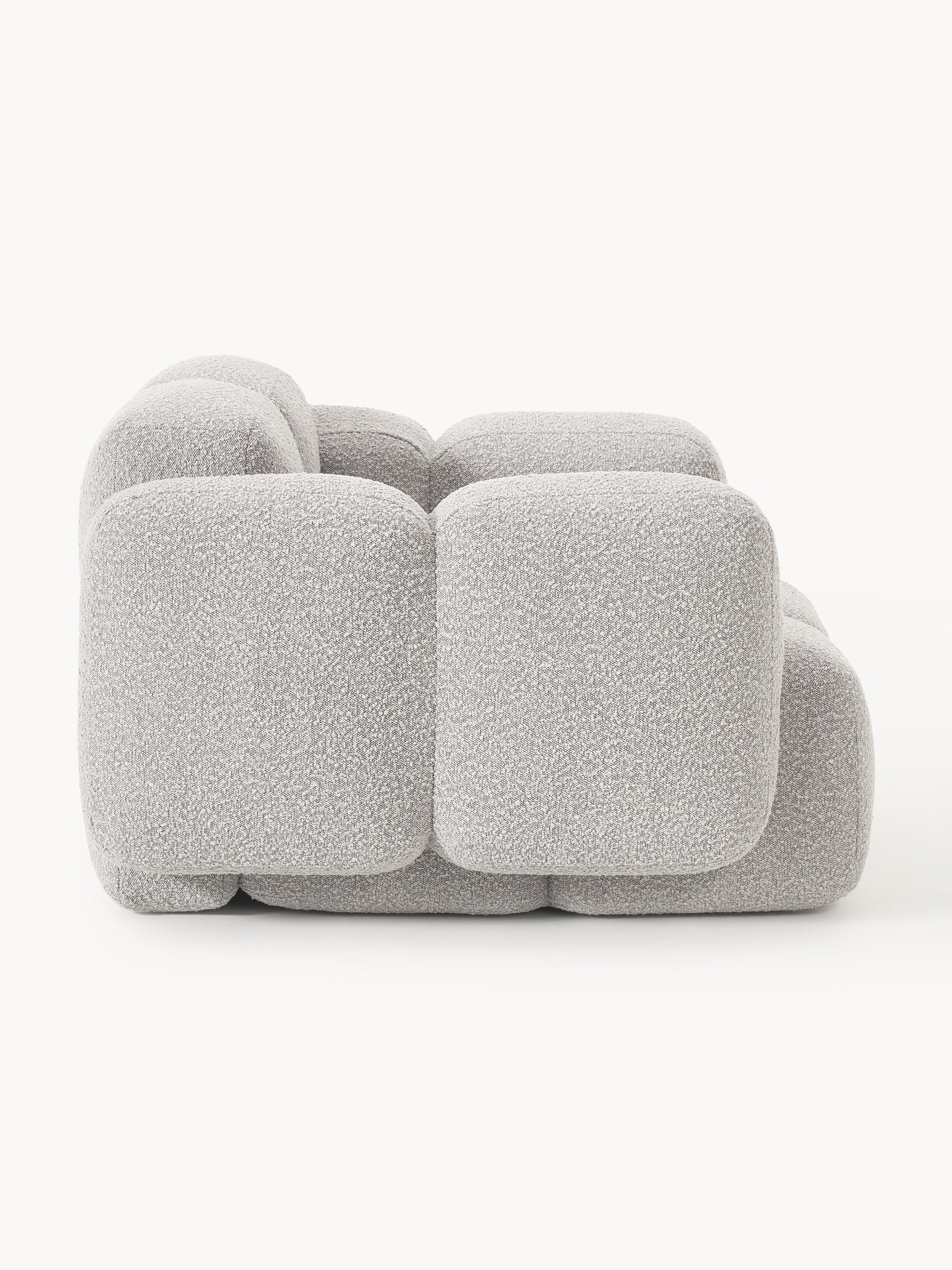 Loungesessel Tayla aus Bouclé