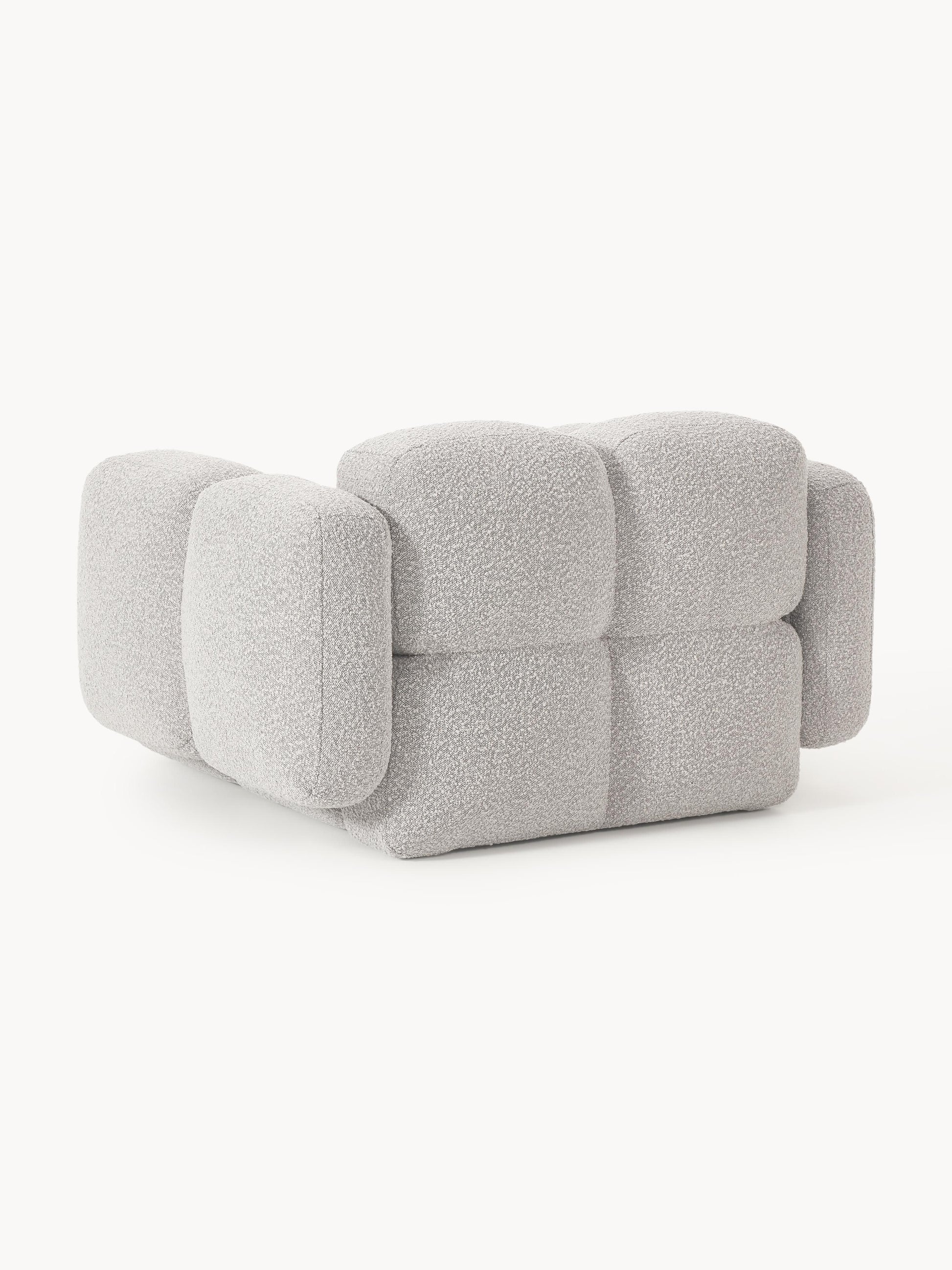 Loungesessel Tayla aus Bouclé