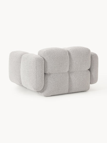 Loungesessel Tayla aus Bouclé