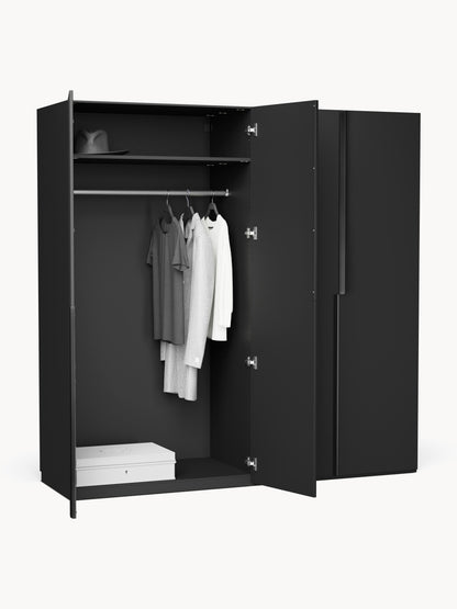 Modularer Drehtürenschrank Leon, 200 cm Breite, in verschiedenen Größen