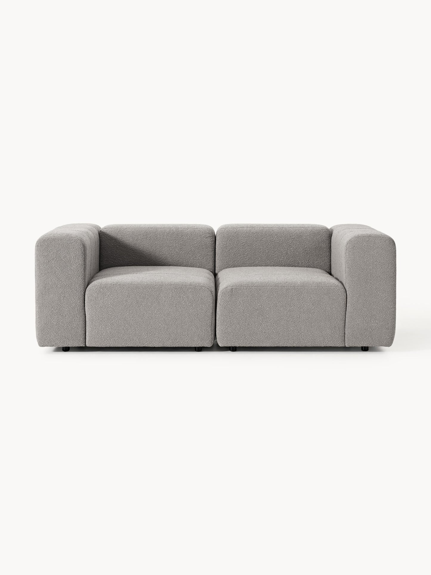 Galeriebild 1 - Modulares Bouclé-Sofa Lena (3-Sitzer)