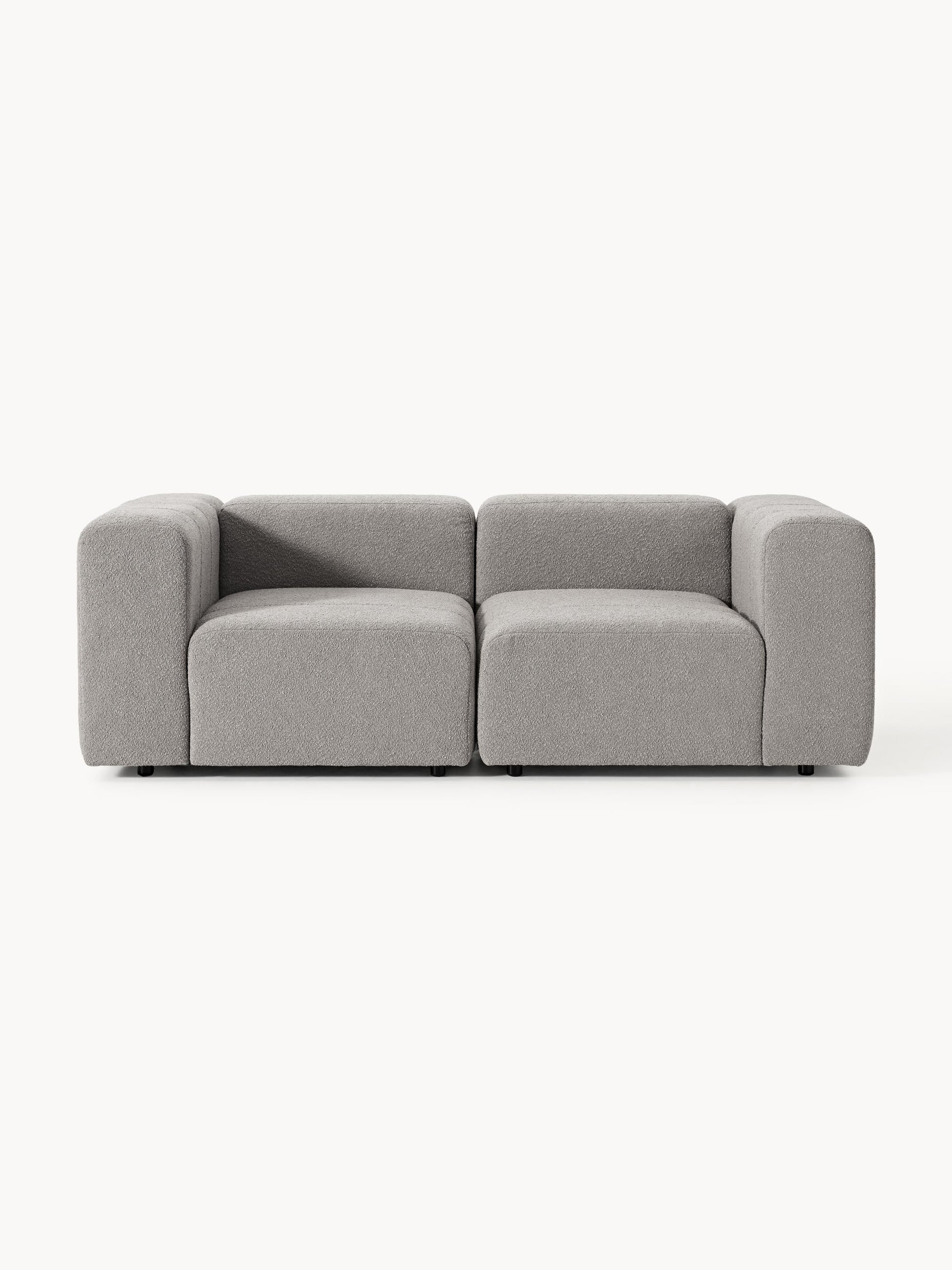 Galeriebild 1 - Modulares Bouclé-Sofa Lena (3-Sitzer)