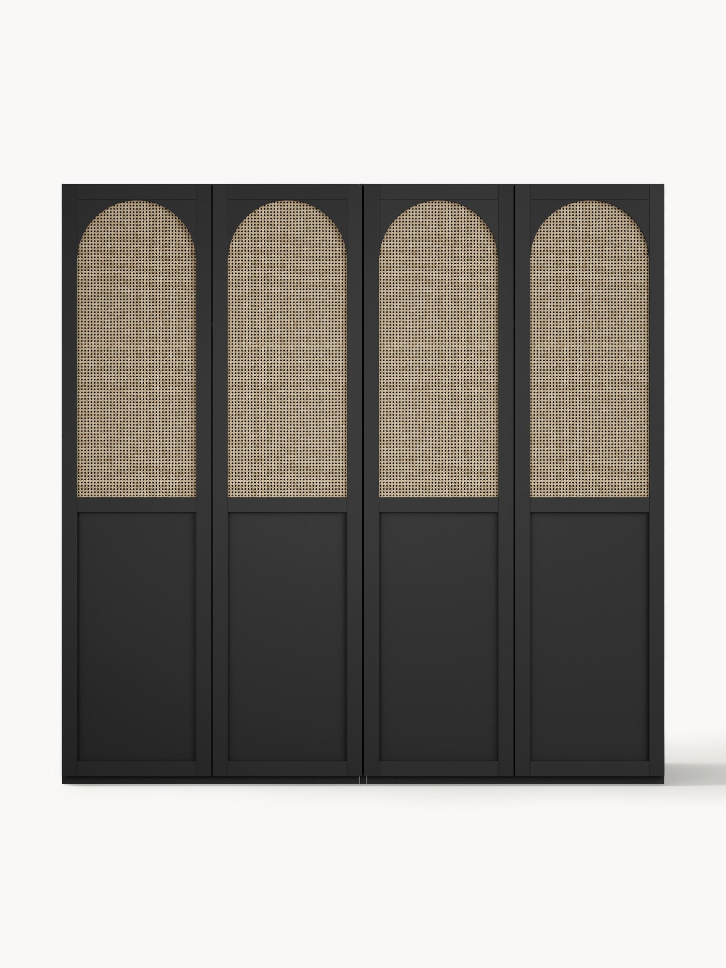 Modularer Drehtürenschrank Jeanne, 200 cm Breite, in verschiedenen Größen