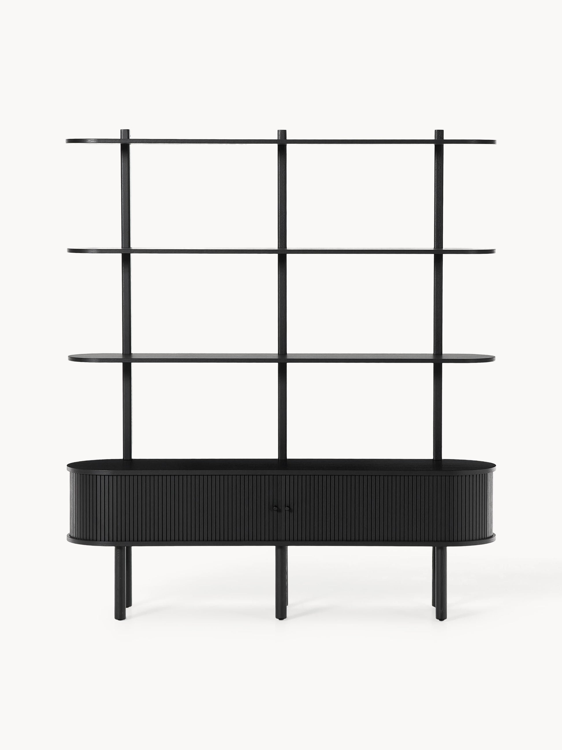 Regal Calary mit geriffelter Front