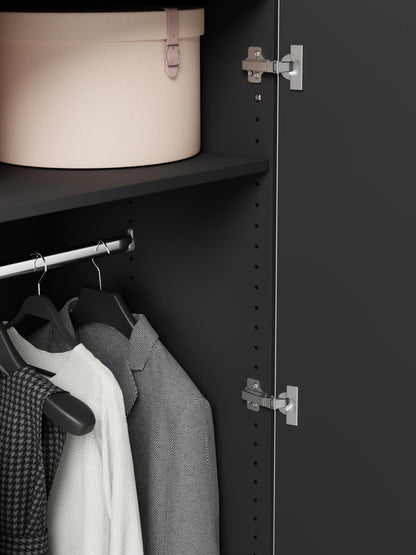 Modularer Drehtürenschrank Simone, 50 cm Breite, in verschiedenen Größen