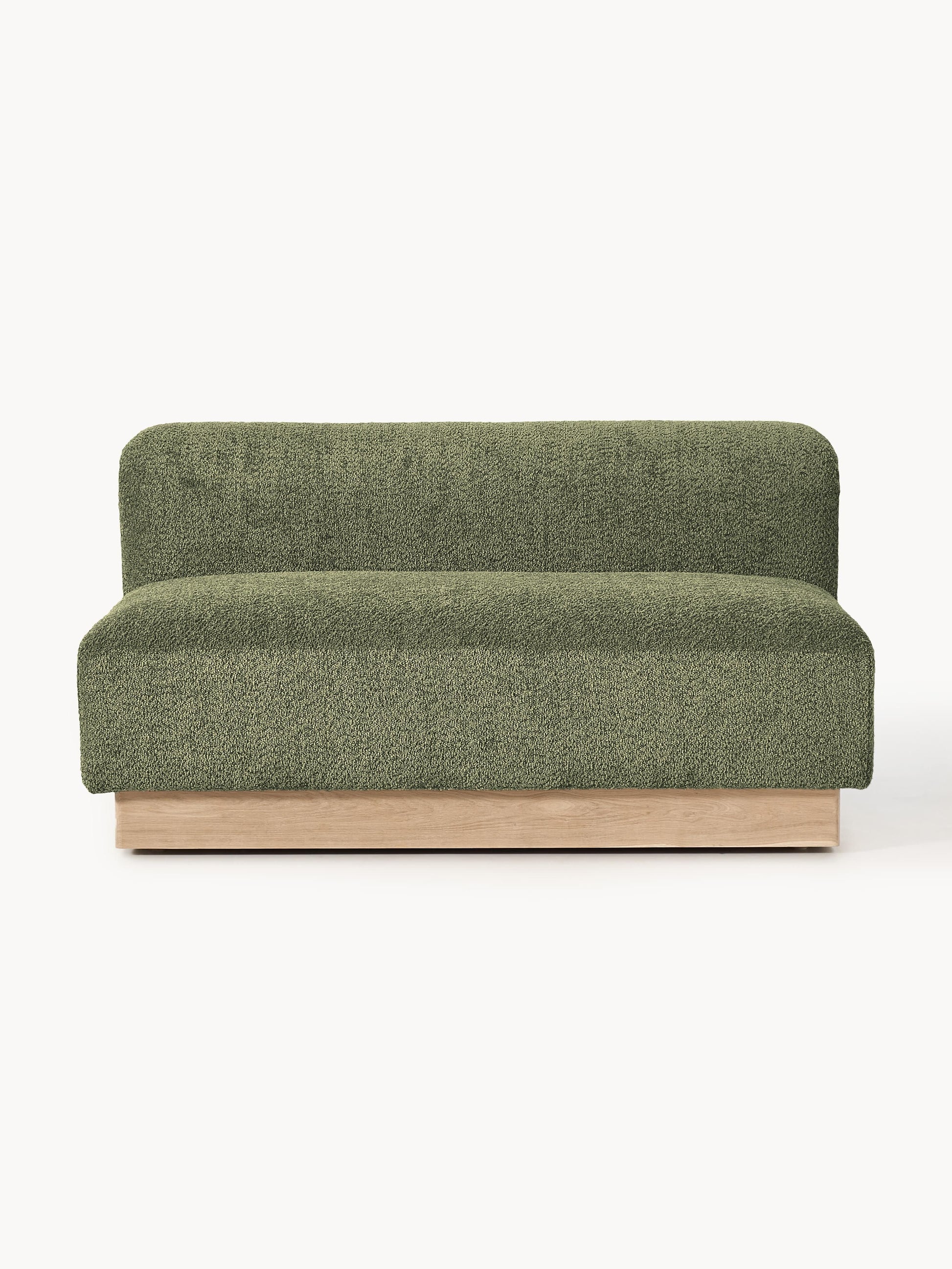 Galeriebild 1 - Sofa Natalie (2-Sitzer) aus Teddy-Bouclé