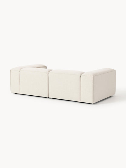Modulares Sofa Lennon (3-Sitzer) aus Leinen-Mix