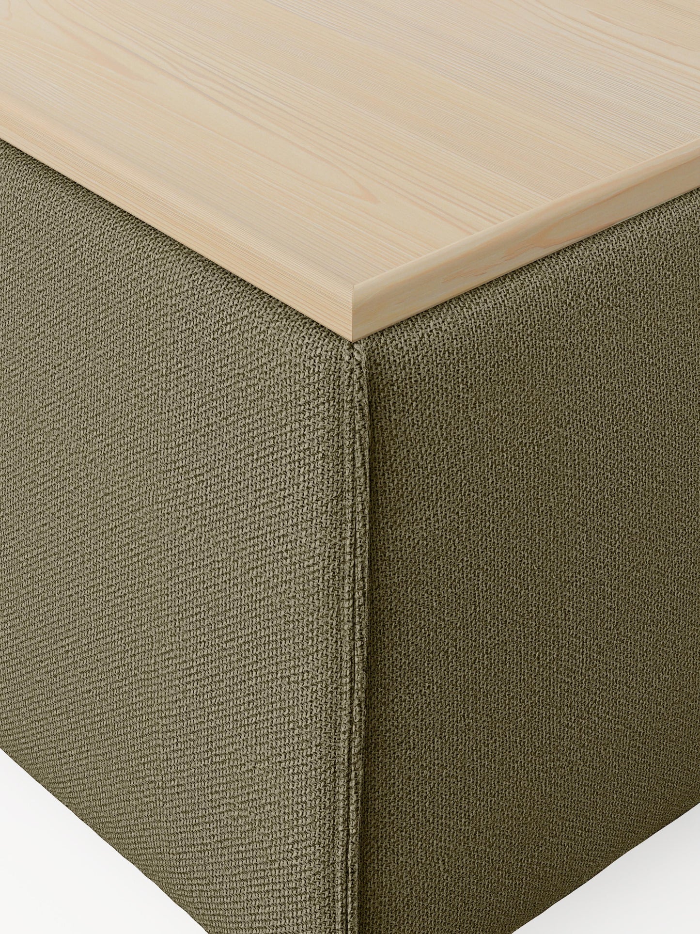Sofa-Hocker Lennon mit Stauraum