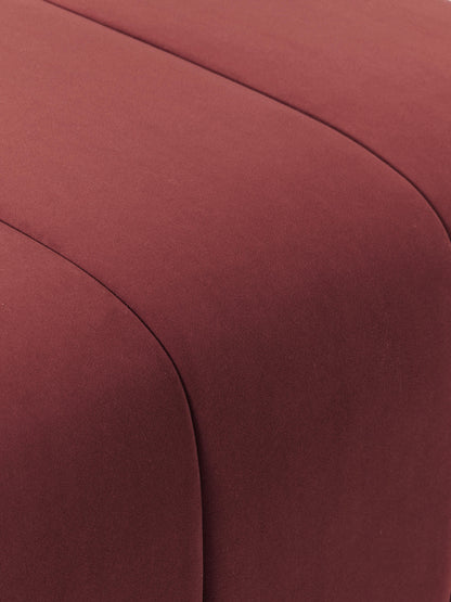 Samt-Sofa-Hocker Lena