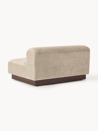 Sofa Natalie (2-Sitzer) aus Teddy-Bouclé