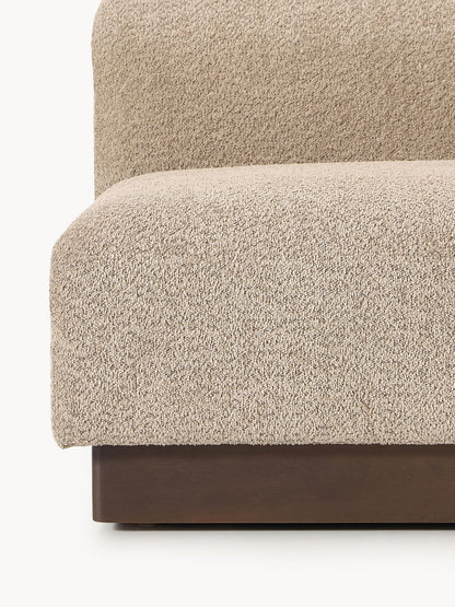 Sofa Natalie (2-Sitzer) aus Teddy-Bouclé