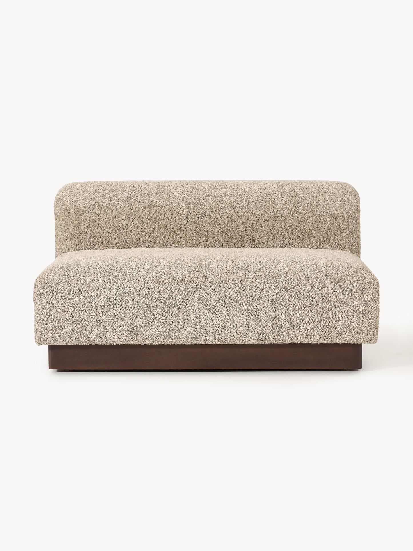 Galeriebild 1 - Sofa Natalie (2-Sitzer) aus Teddy-Bouclé