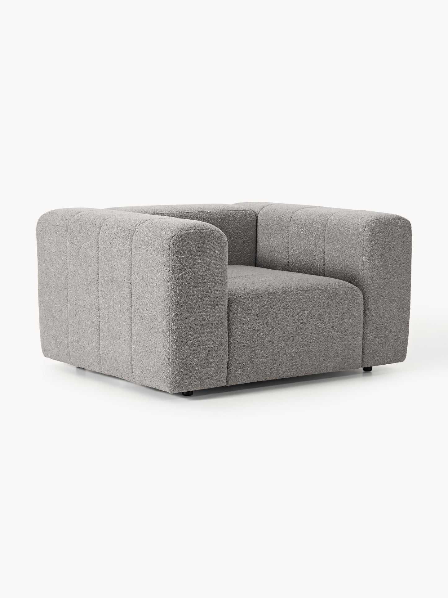 Galeriebild 1 - Bouclé-Loungesessel Lena