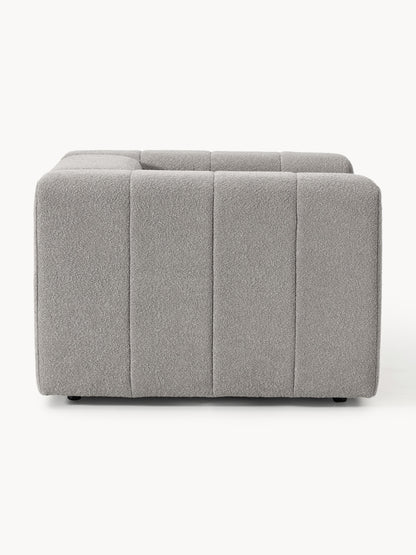 Bouclé-Loungesessel Lena