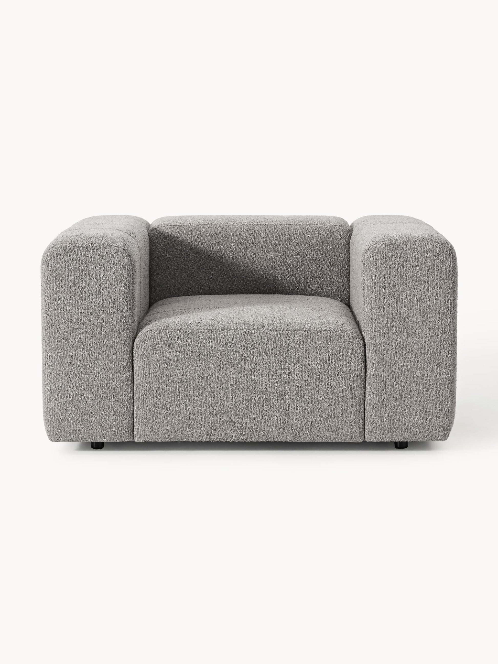 Bouclé-Loungesessel Lena
