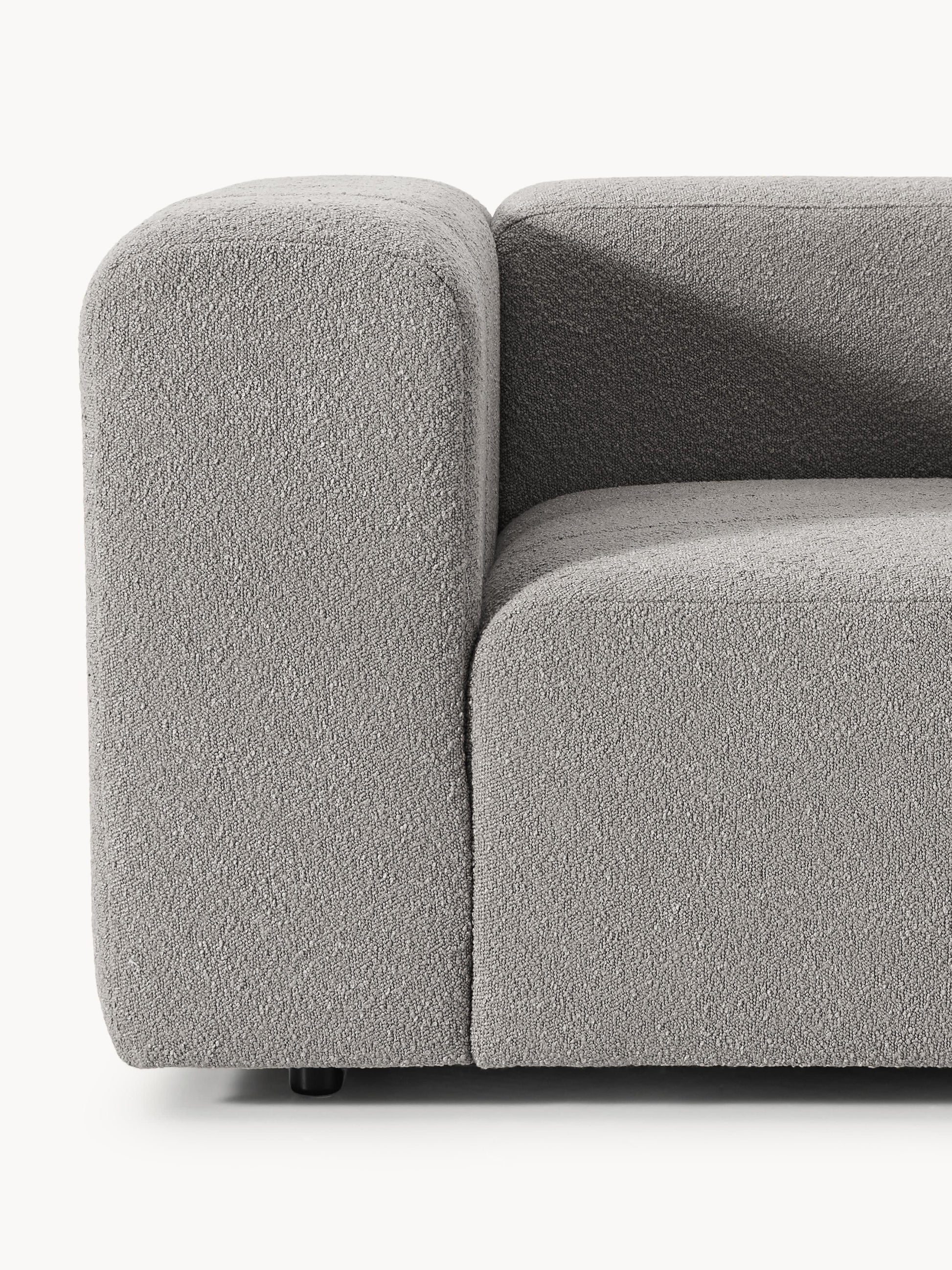 Bouclé-Loungesessel Lena