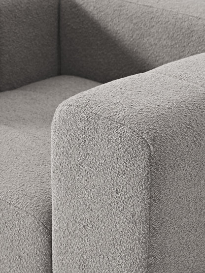 Bouclé-Loungesessel Lena