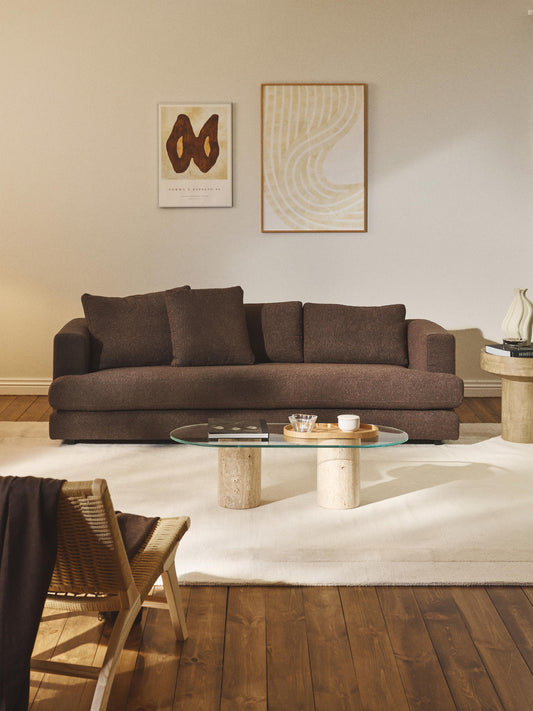 Bouclé-Sofa Tribeca (3-Sitzer)
