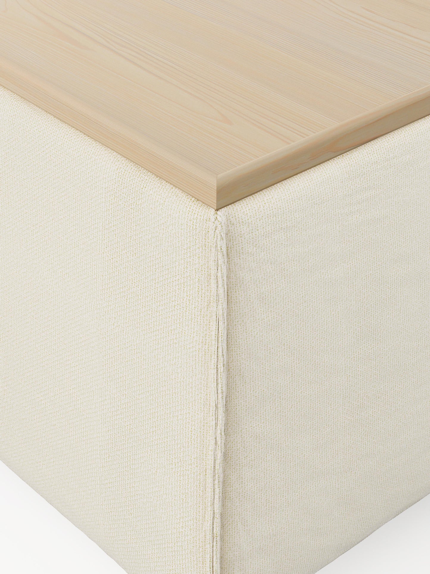 Sofa-Hocker Lennon mit Stauraum