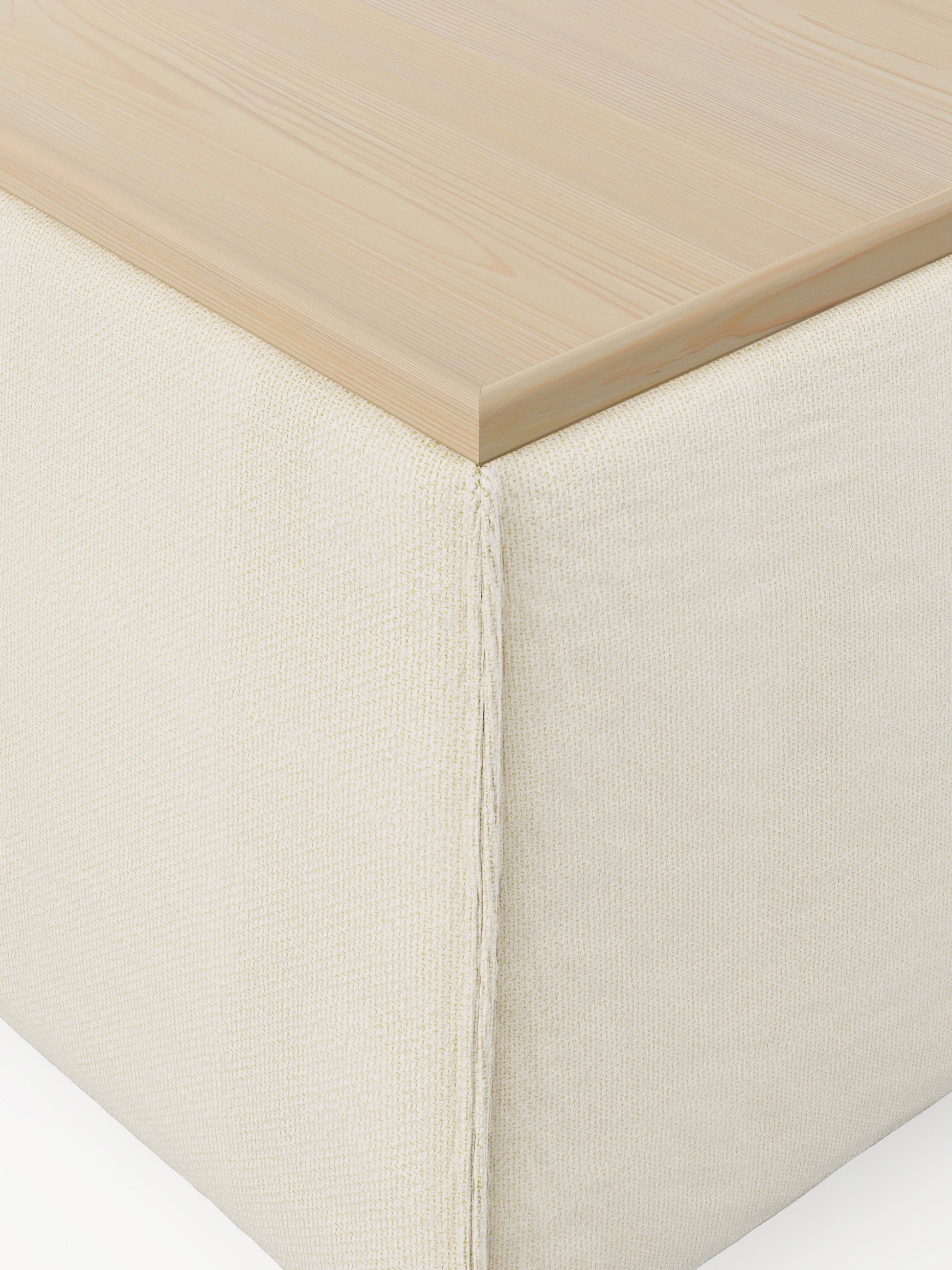 Sofa-Hocker Lennon mit Stauraum