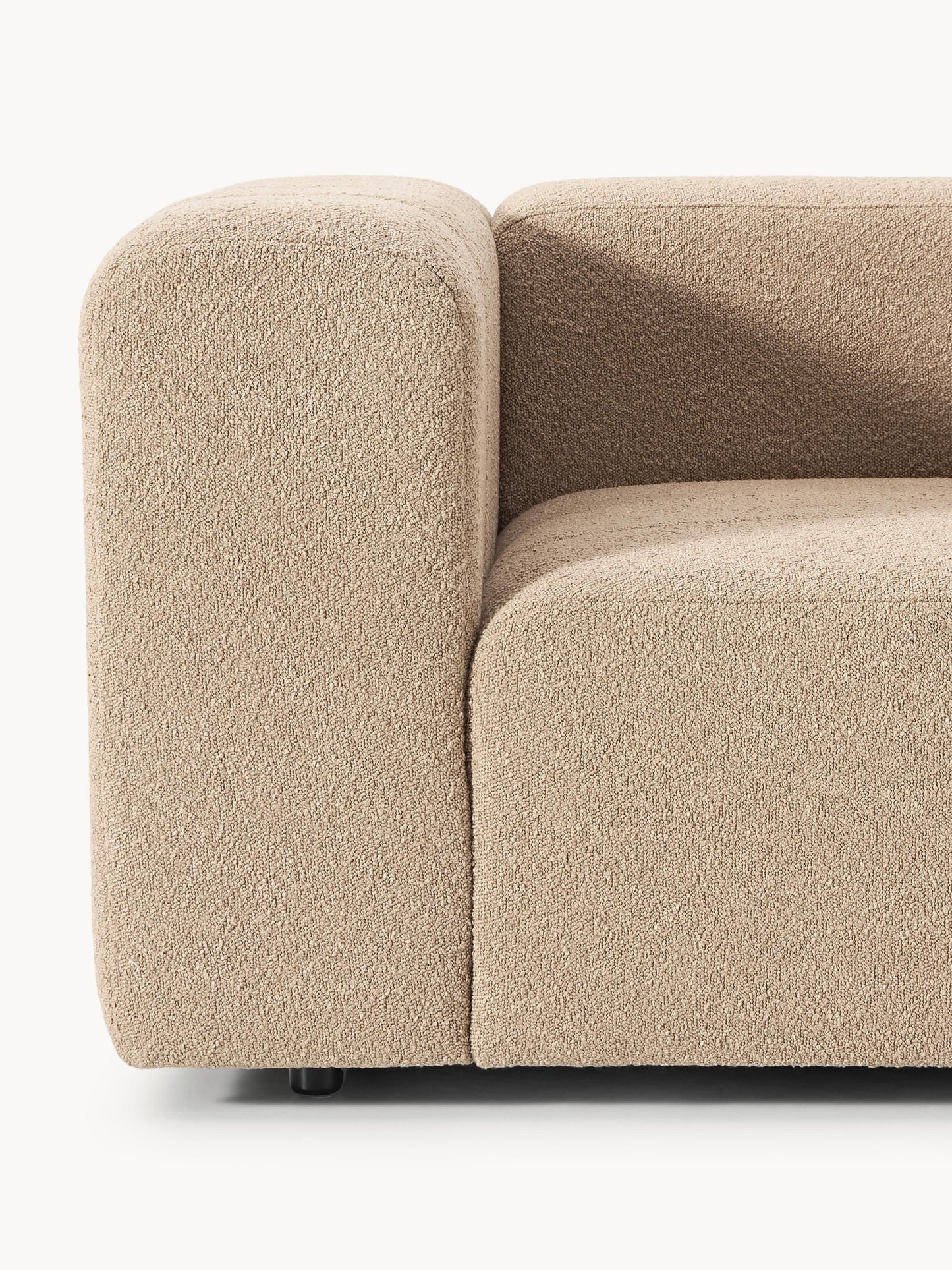 Bouclé-Loungesessel Lena