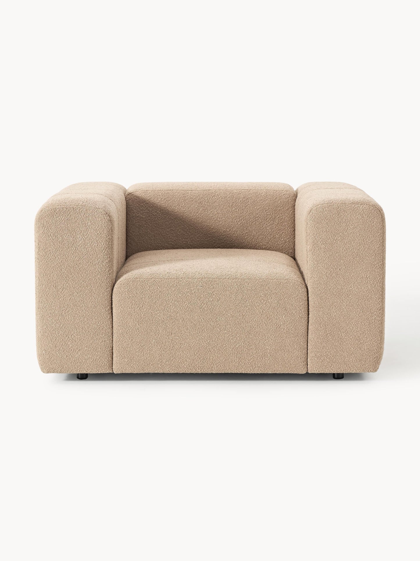 Bouclé-Loungesessel Lena