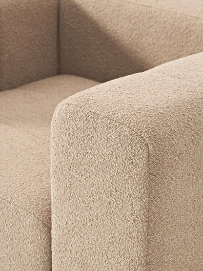 Bouclé-Loungesessel Lena
