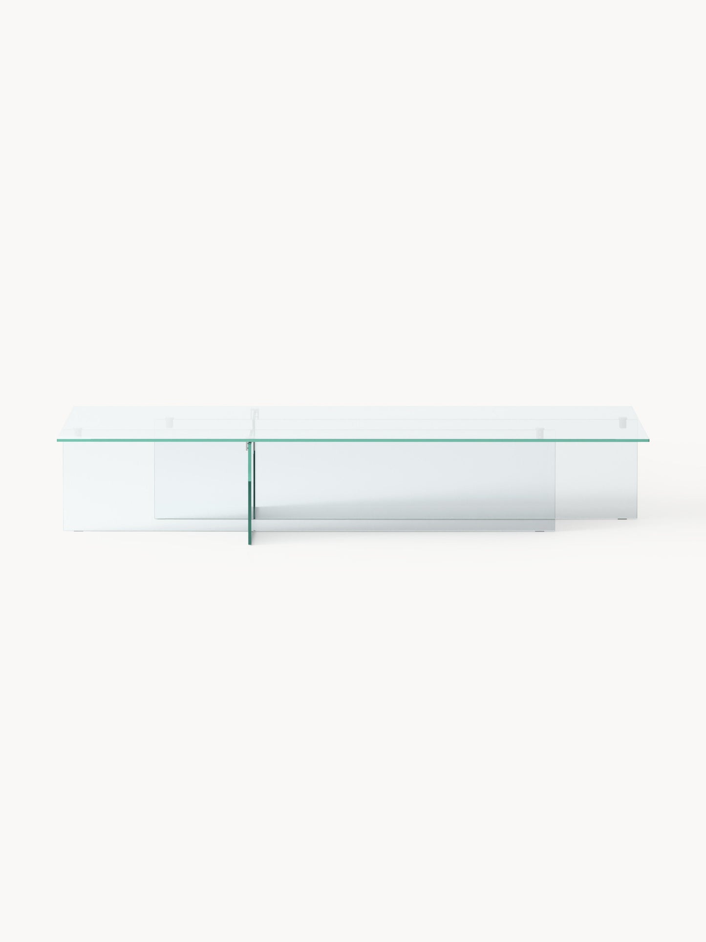 Großer Glas-Couchtisch Anouk, B 160 cm