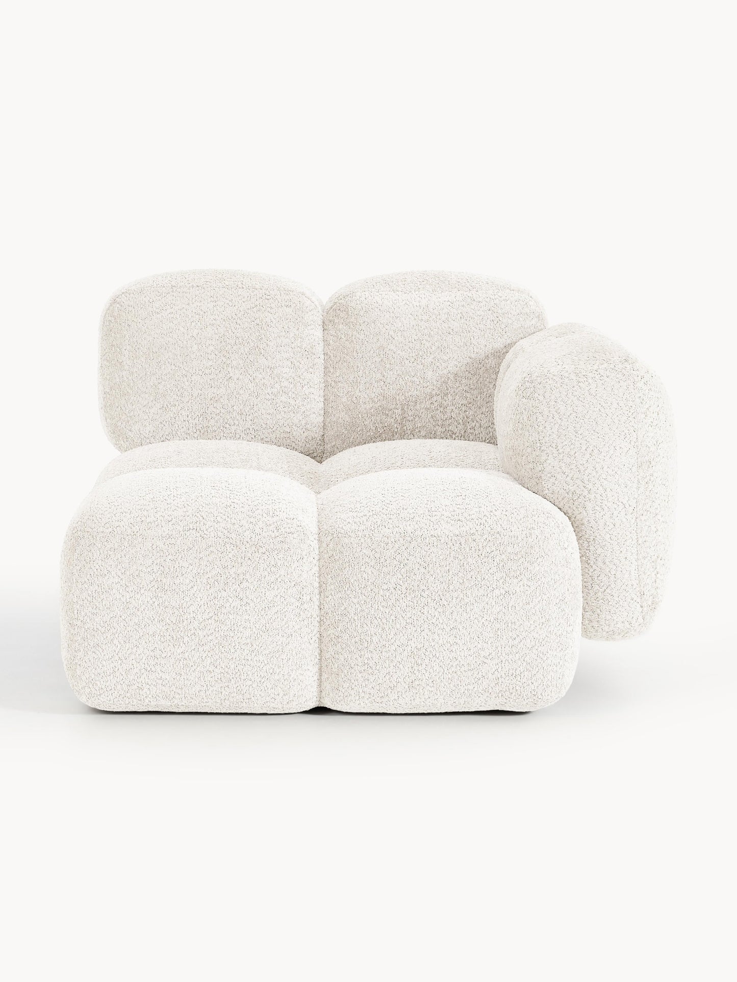 Galeriebild 1 - Eckmodul Tayla aus Teddy-Bouclé