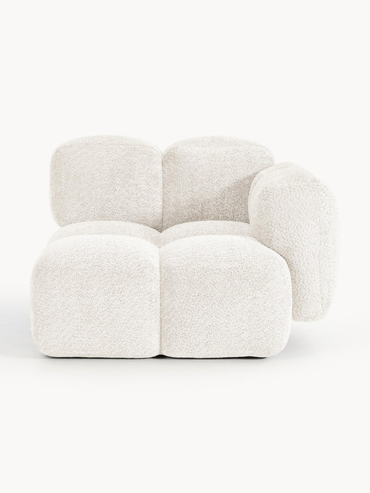 Galeriebild 1 - Eckmodul Tayla aus Teddy-Bouclé