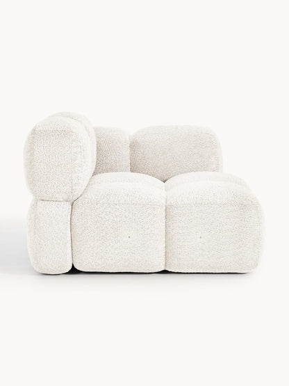 Eckmodul Tayla aus Teddy-Bouclé