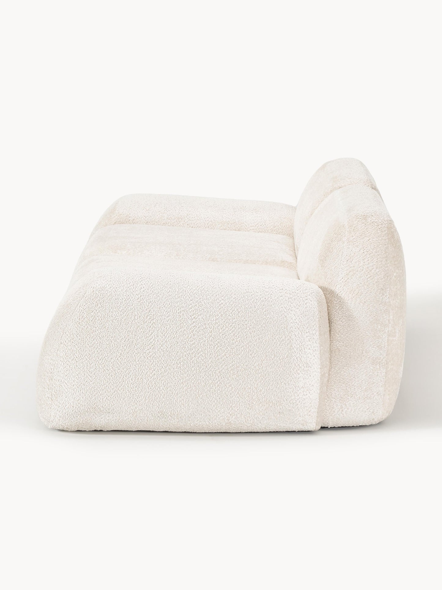 Modulares Teddy-Bouclé-Sofa Wolke (3-Sitzer)