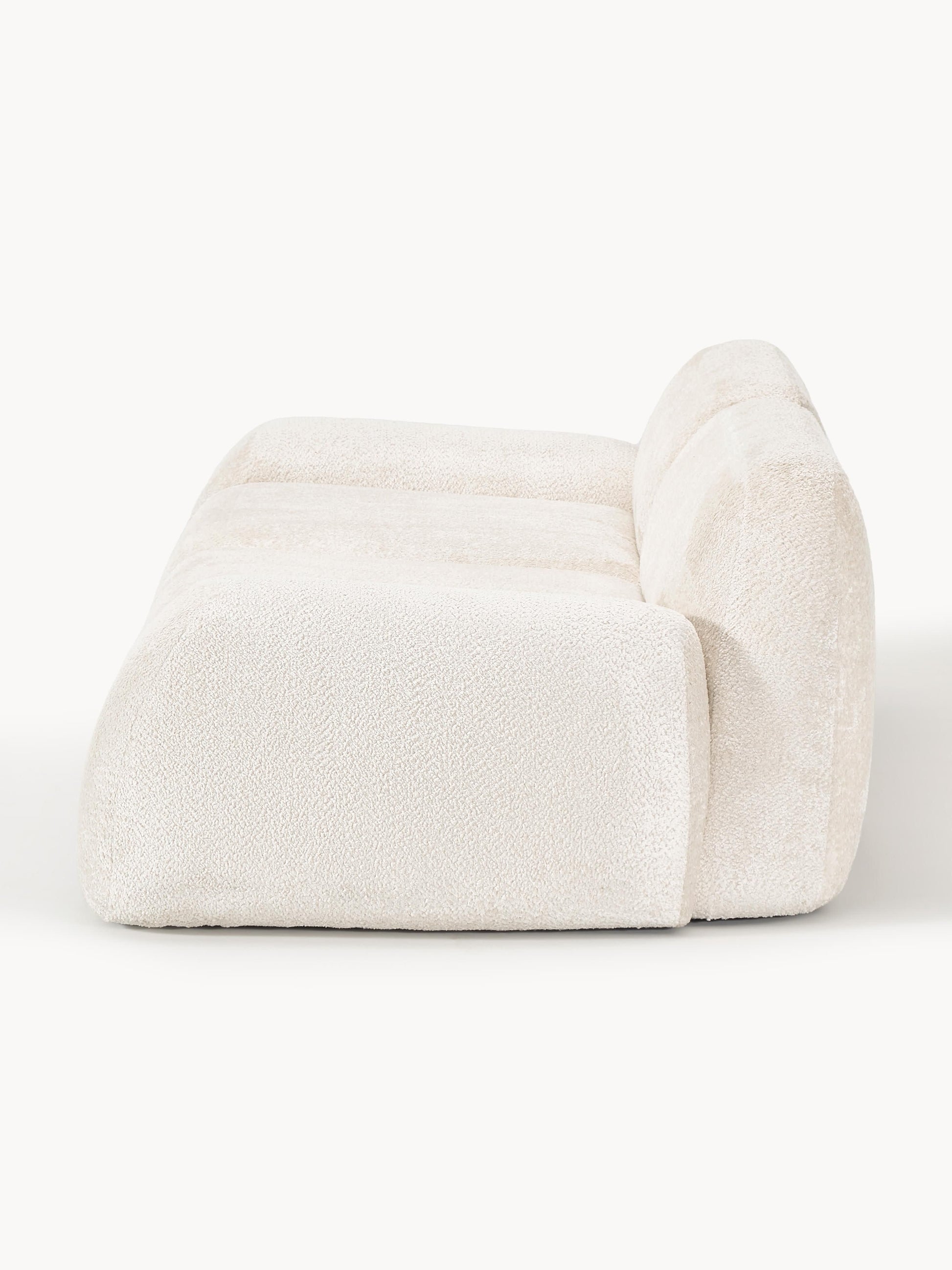 Modulares Teddy-Bouclé-Sofa Wolke (3-Sitzer)