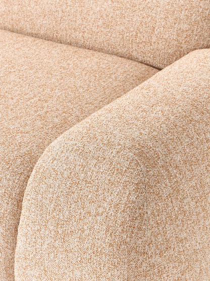 Modulares Bouclé-Sofa Wolke (4-Sitzer)