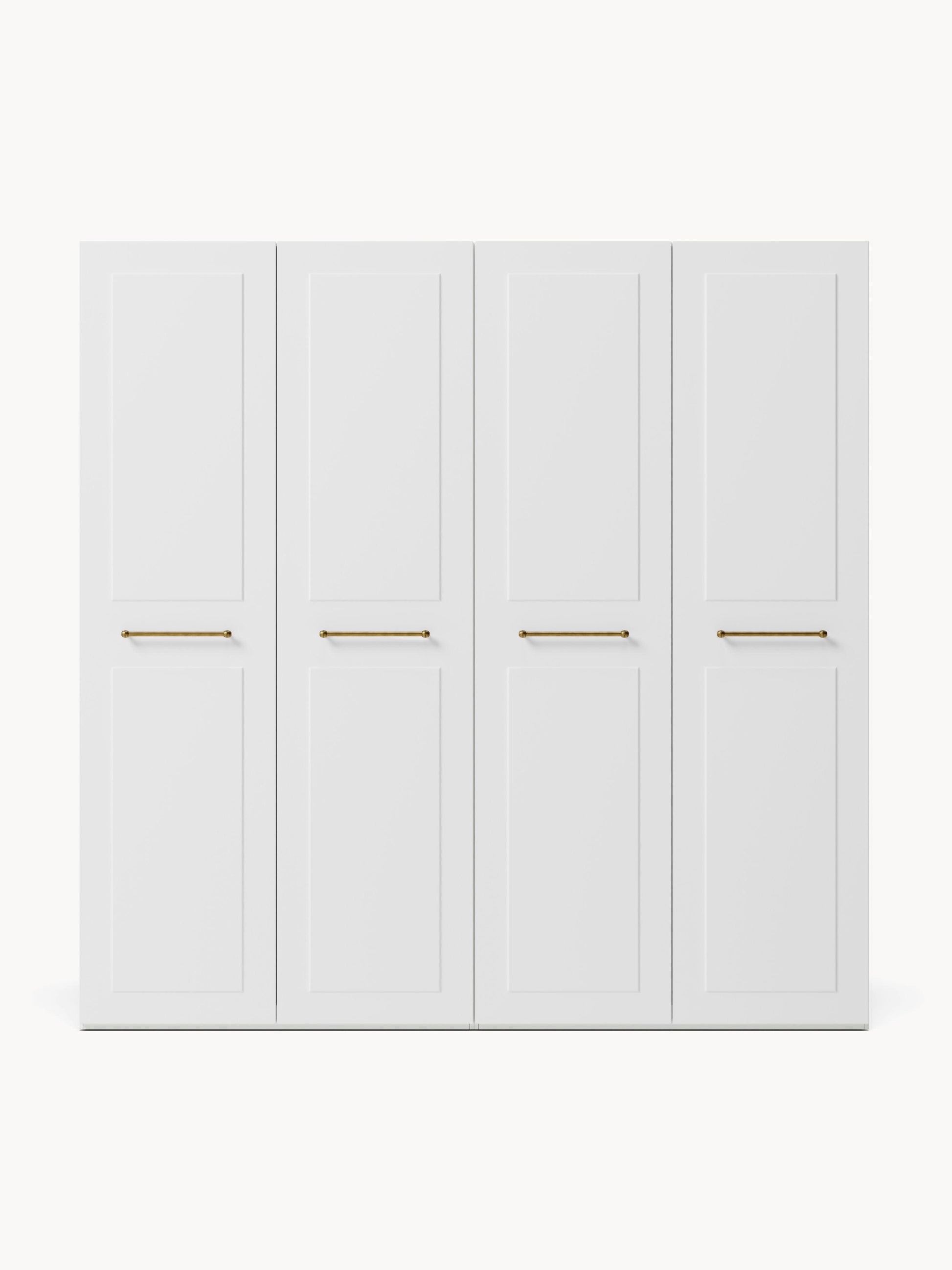 Modularer Drehtürenschrank Charlotte, 200 cm Breite, in verschiedenen Größen