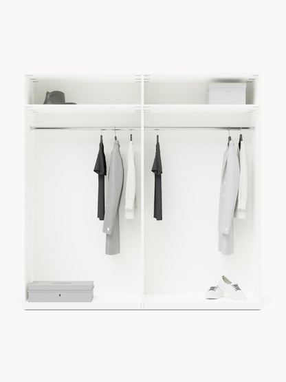 Modularer Drehtürenschrank Charlotte, 200 cm Breite, in verschiedenen Größen