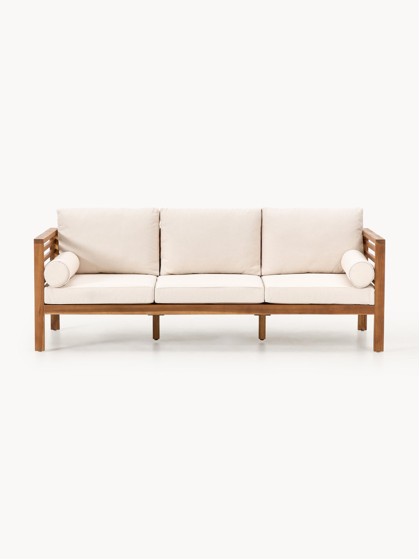 Galeriebild 1 - Garten-Loungesofa Bo (3-Sitzer) aus Akazienholz