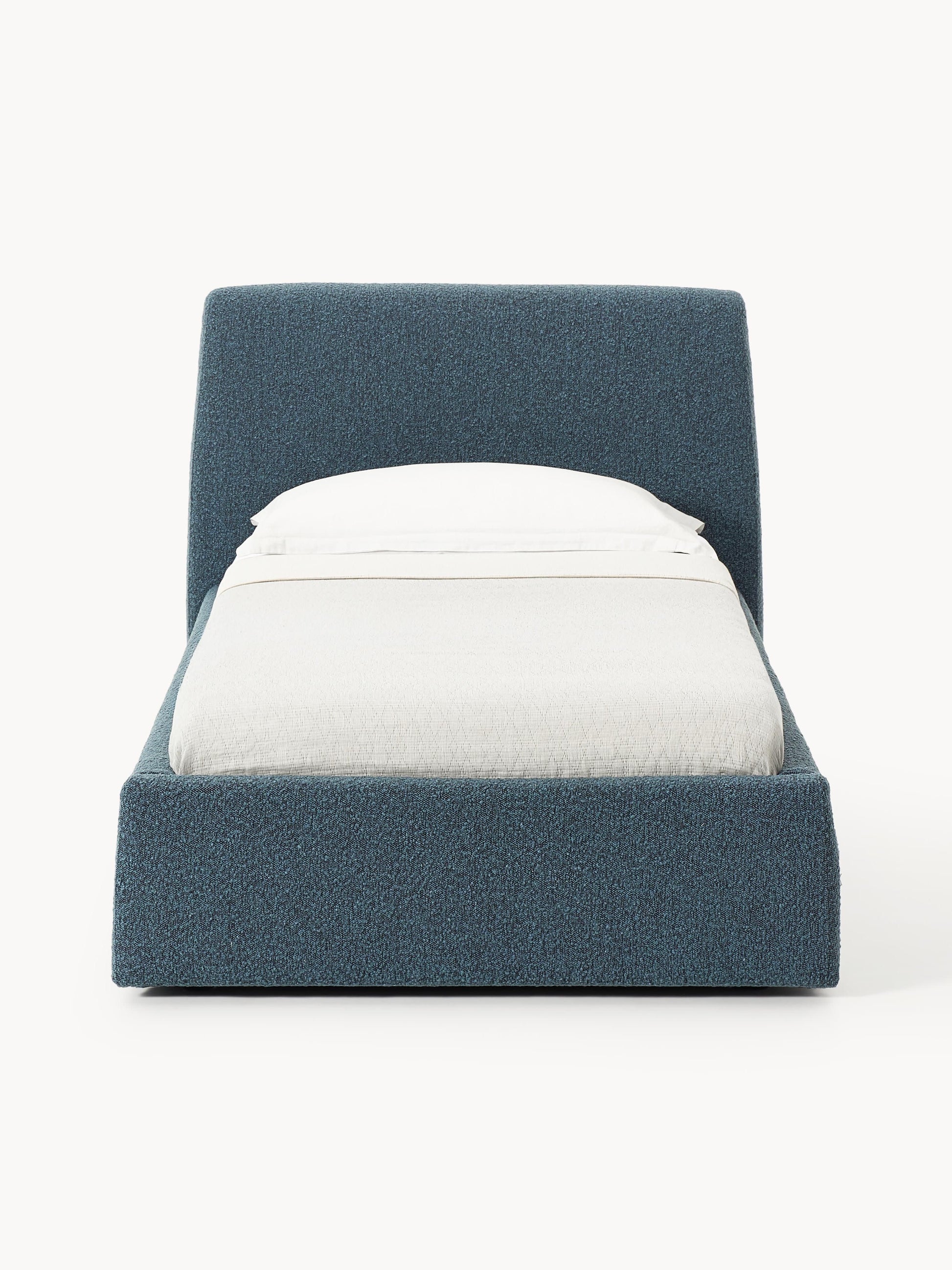 Bouclé-Einzelbett Cloud
