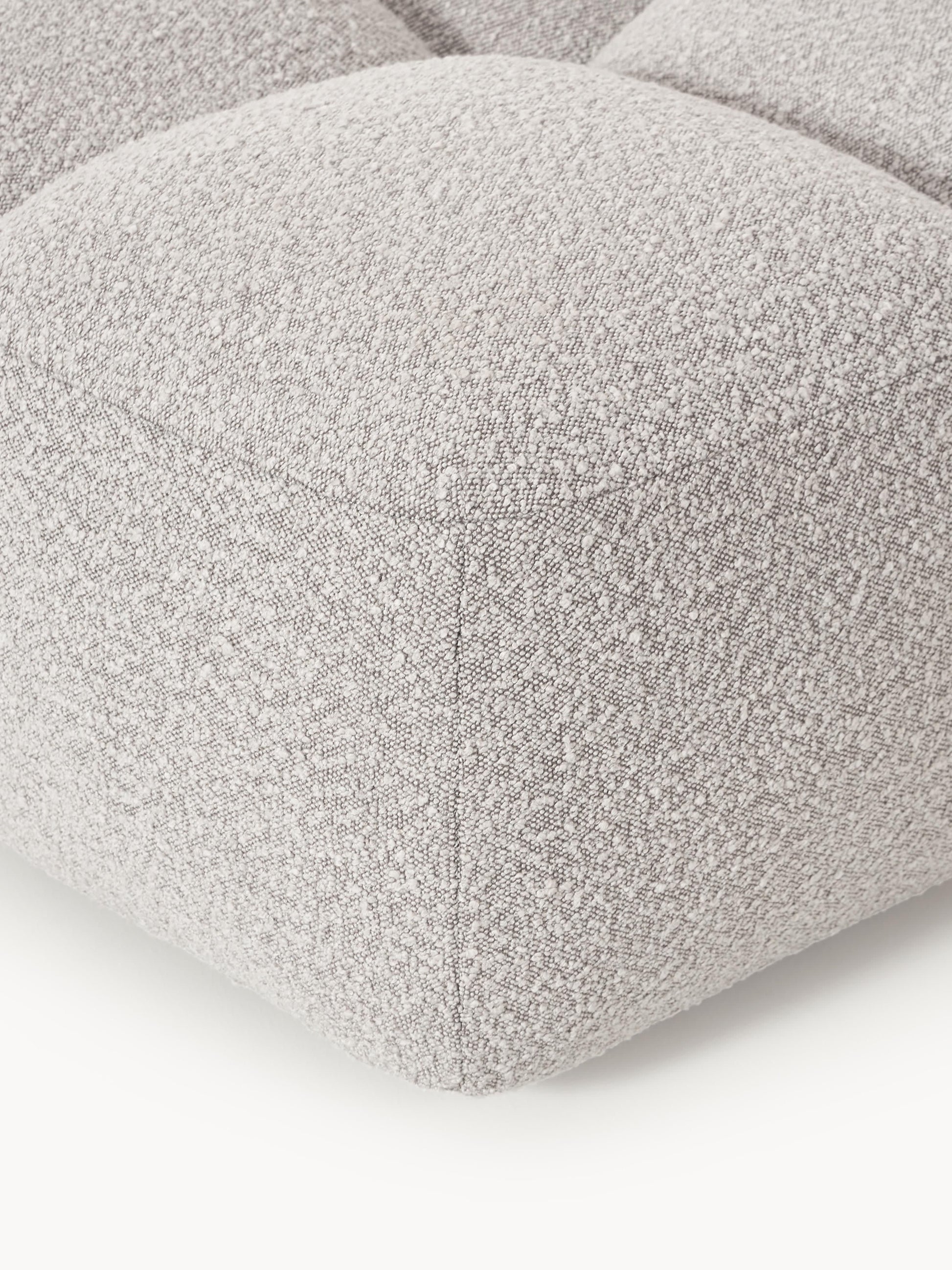 Sofa-Hocker Tayla aus Bouclé