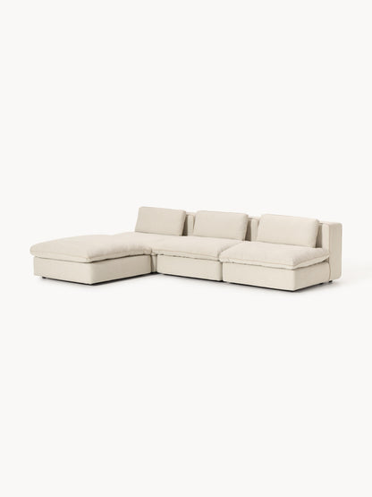 Modulares Sofa Felix mit Hocker (links/rechts)