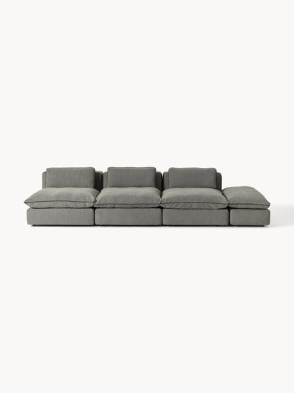 Galeriebild 1 - Modulares XL-Sofa Felix (3-Sitzer) mit Hocker