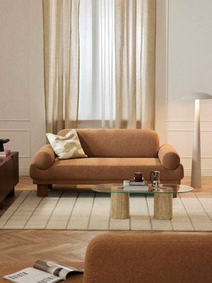 Bouclé-Sofa Lilo (2-Sitzer)