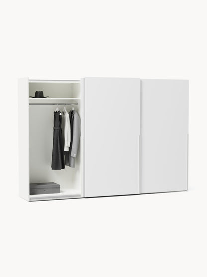 Modularer Schwebetürenschrank Leon, 300 cm Breite, in verschiedenen Größen