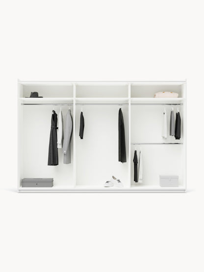 Modularer Schwebetürenschrank Leon, 300 cm Breite, in verschiedenen Größen