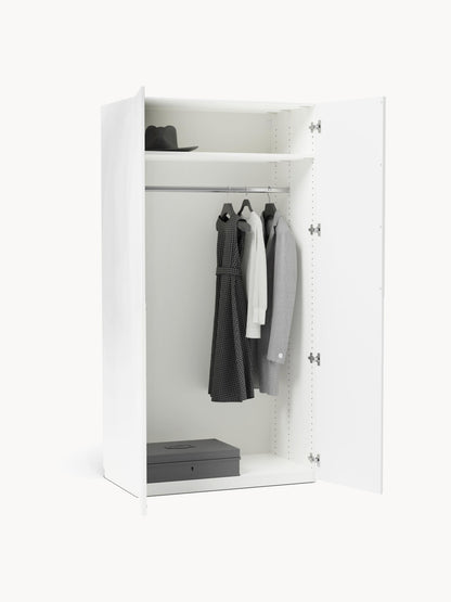 Modularer Drehtürenschrank Leon, 100 cm Breite, in verschiedenen Größen
