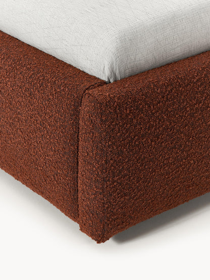 Bouclé-Einzelbett Cloud