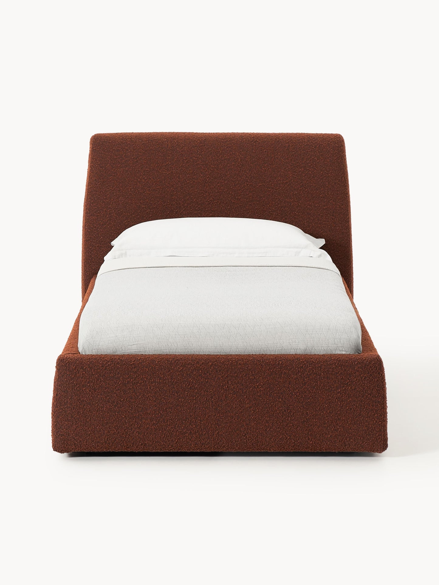 Bouclé-Einzelbett Cloud