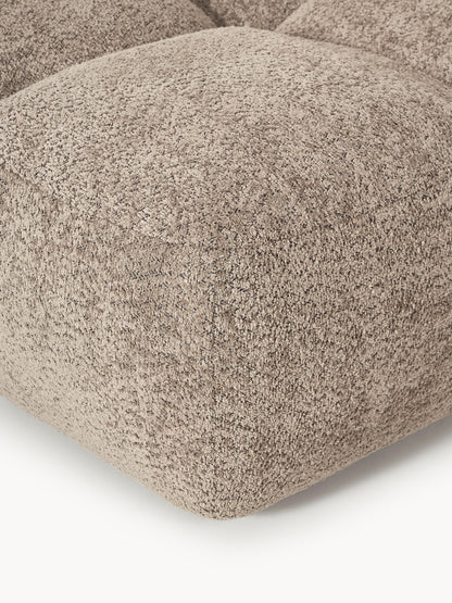 Sofa-Hocker Tayla aus Teddy-Bouclé